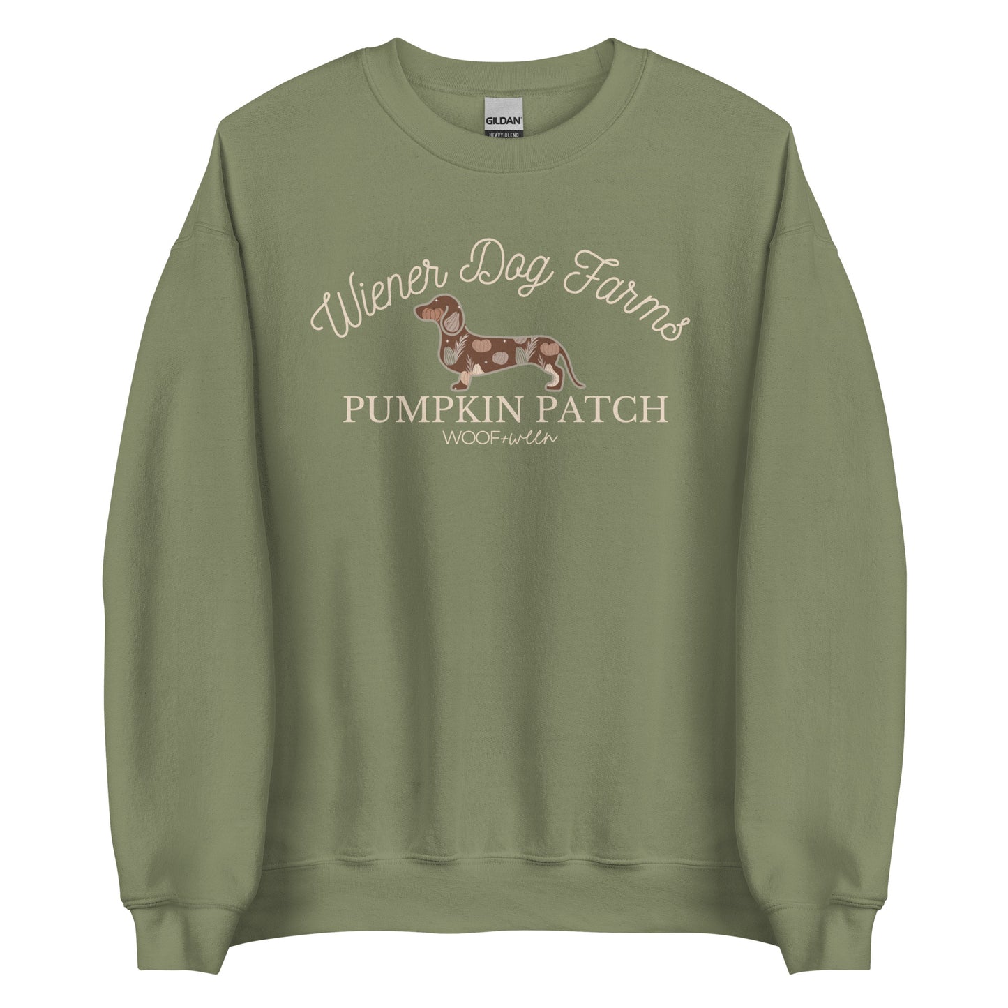 Dachshund Sweatshirt - OH MY GOURD (short hair)