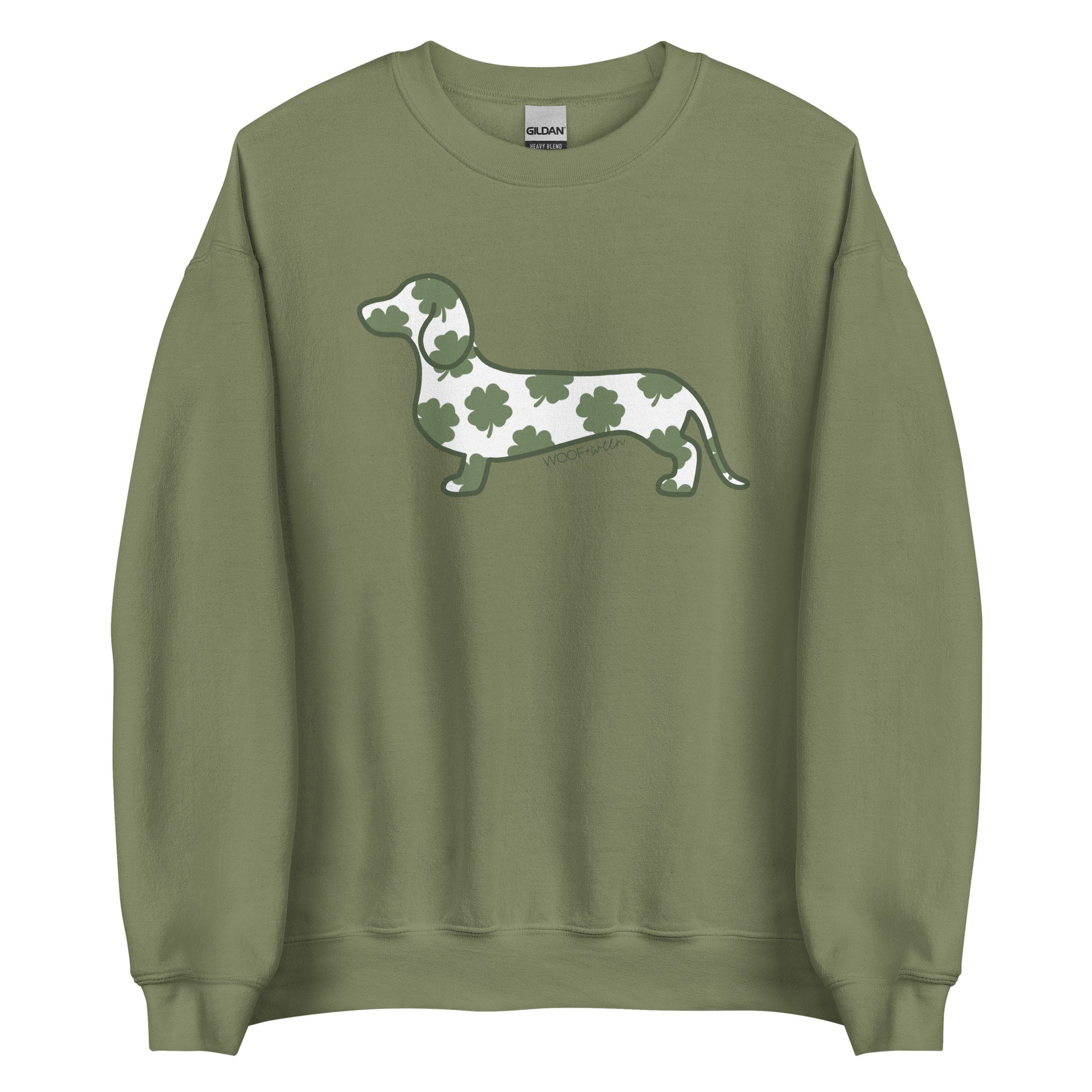 Dachshund st patricks day shirt green