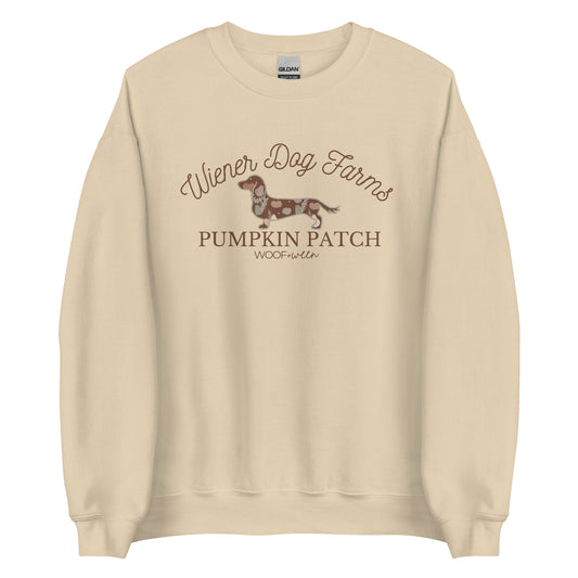 Dachshund Sweatshirt - OH MY GOURD (long hair)