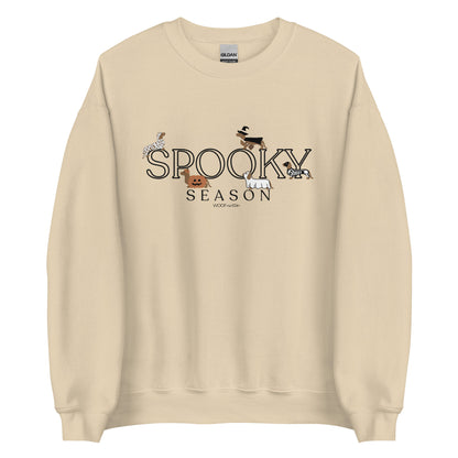 Sweatshirt - DACHSHUND HALLOWEEN SPOOKY SEASON DOXIE SKELETON COSTUMES