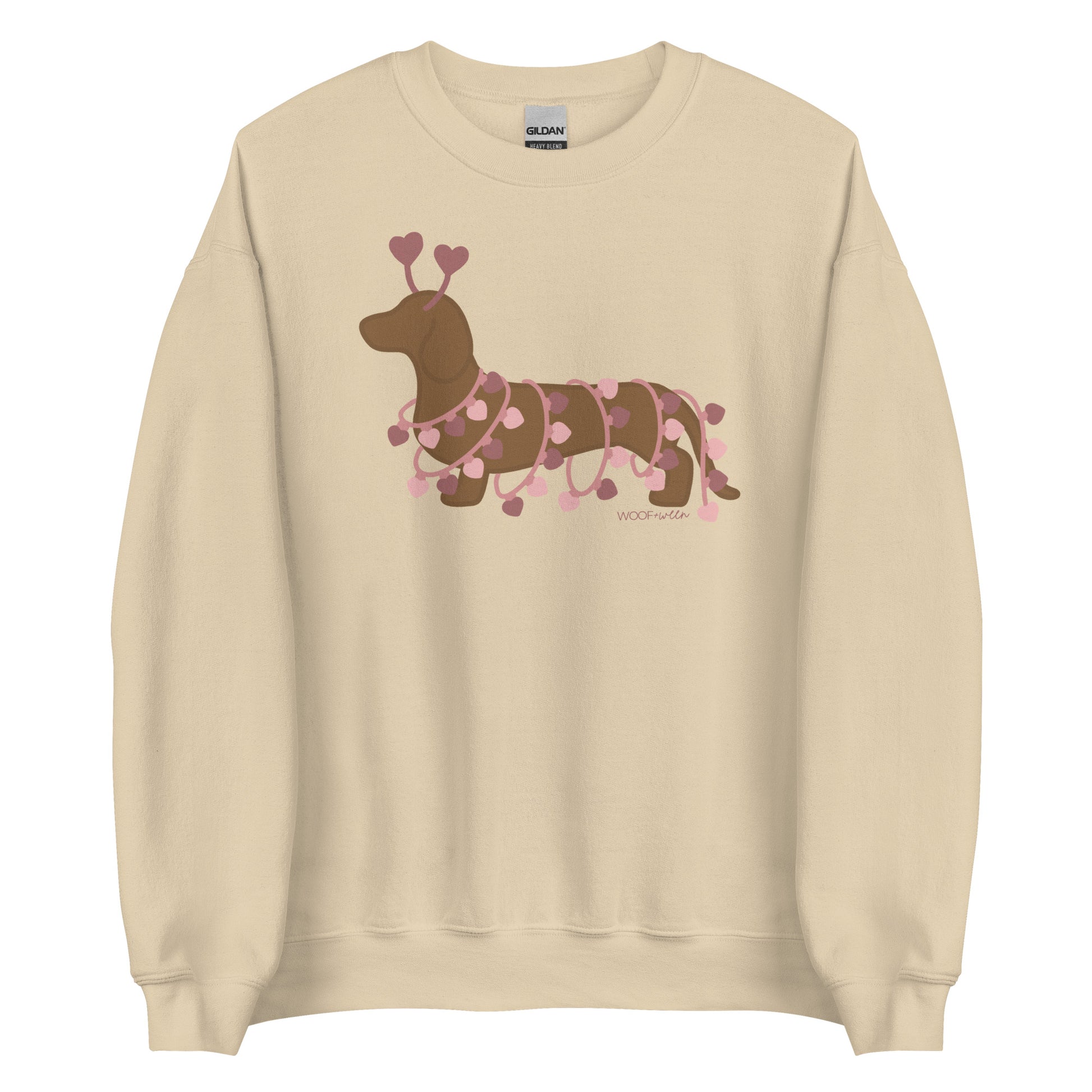 valentines dachshund sweatshirt