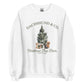 Sweatshirt - VINTAGE DACHSHUND CHRISTMAS TREE FARM