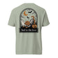 Skeleween Bad to the Bone dachshund Halloween shirt bay Comfort Colors tee