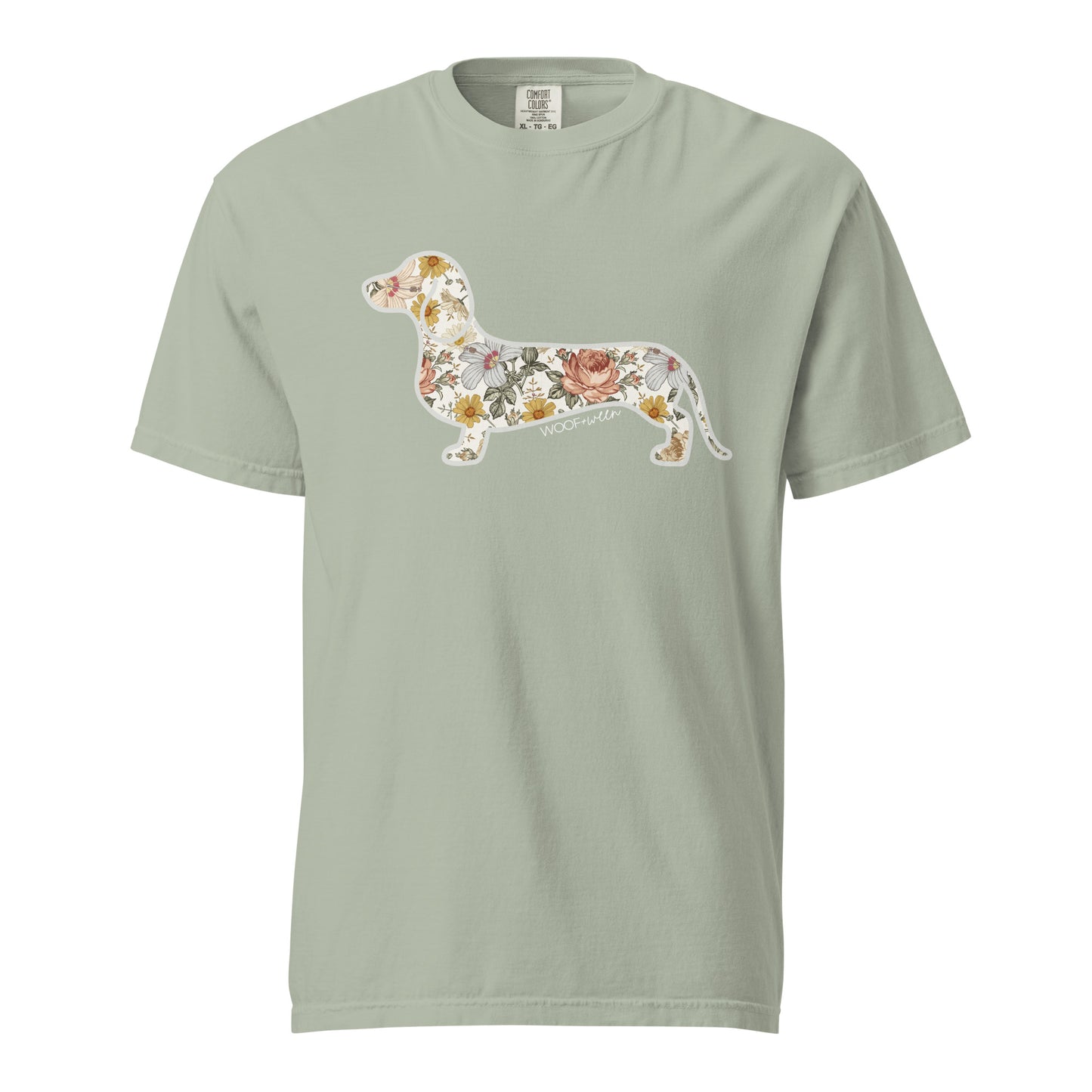 TEE - Flower Fields Dachshund Shirt