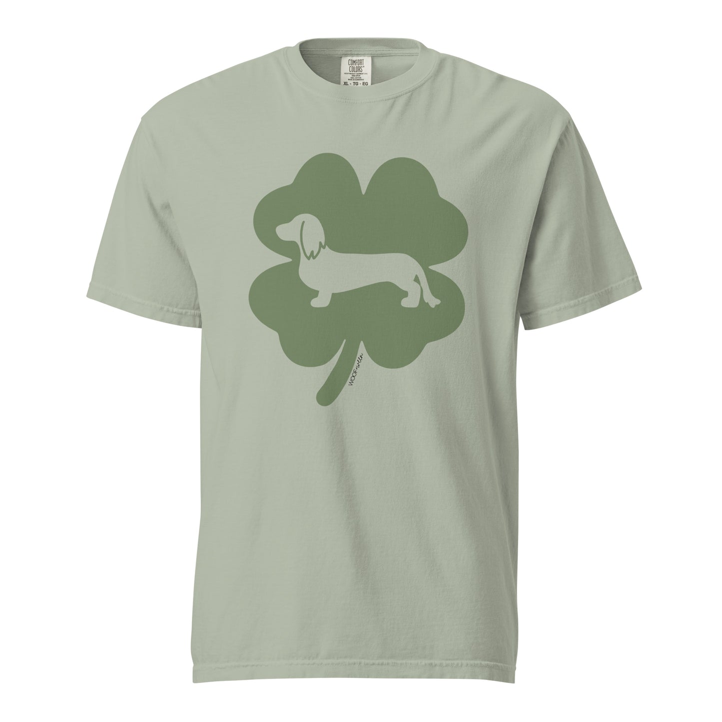 dachshund st patricks day shirt green