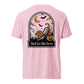 Skeleween Bad to the Bone dachshund Halloween shirt blossom Comfort Colors tee
