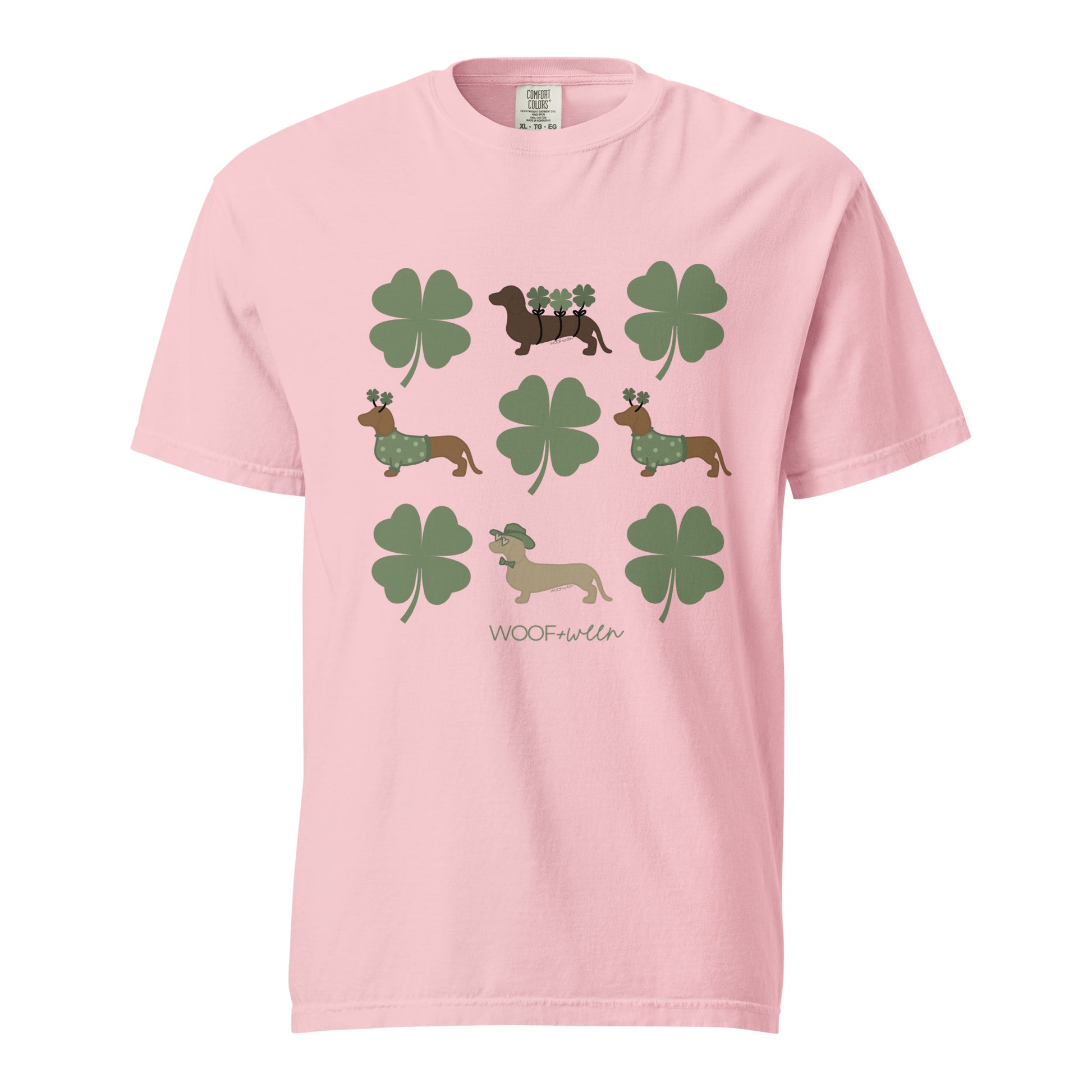 dachshund st patricks day lshirt