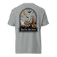 Skeleween Bad to the Bone dachshund Halloween shirt granite Comfort Colors tee