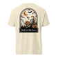 Skeleween Bad to the Bone dachshund Halloween shirt ivory Comfort Colors tee