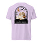 Creme Doxie dachshund Halloween shirt orchid Comfort Colors garment dyed tee