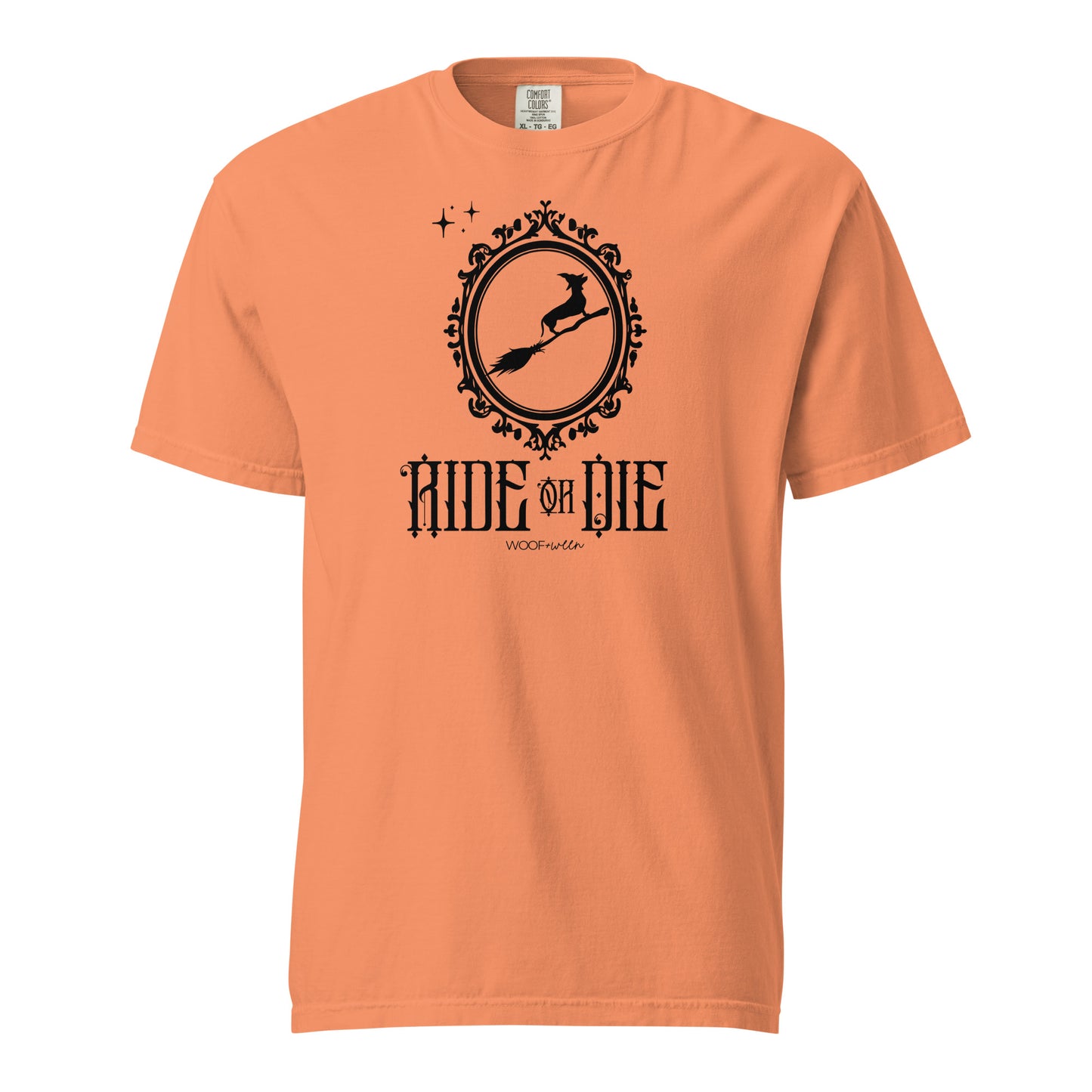 Comfort Colors Tee - RIDE OR DIE HALLOWEENIE