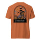 Witch Weenie dachshund Halloween shirt yam back view Comfort Colors garment dyed