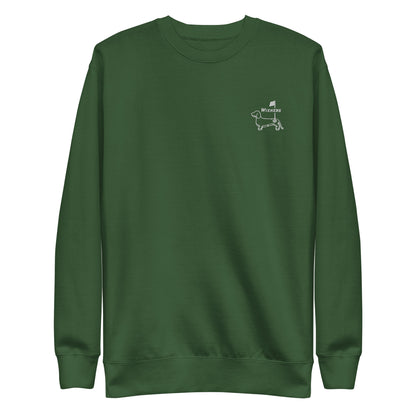 Embroidered Sweatshirt - WEENS ON THE GREENS