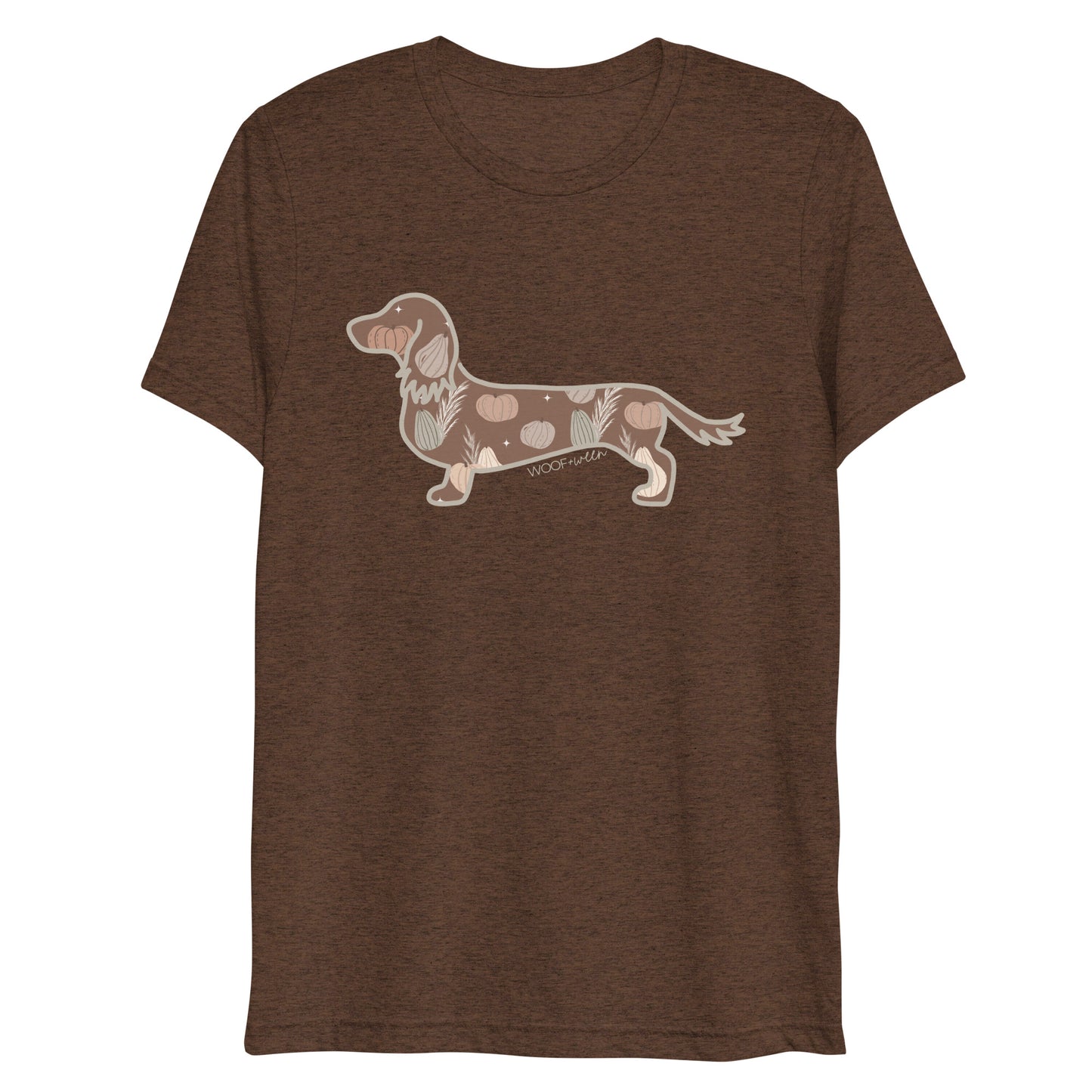 Dachshund Tshirt - Soft Style Tee - OH MY GOURD (long hair)