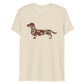 Dachshund Tshirt - Soft Style Tee - OH MY GOURD (long hair)