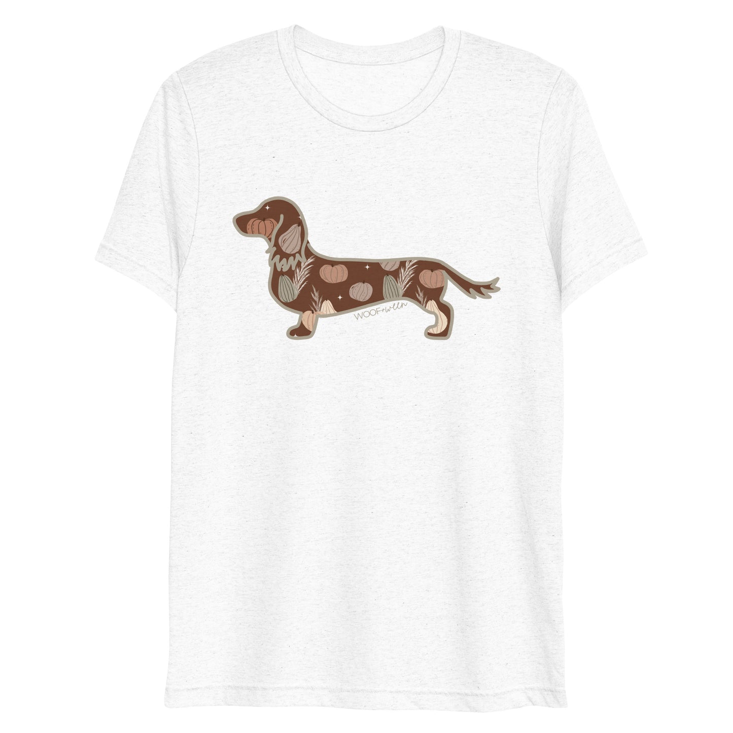 Dachshund Tshirt - Soft Style Tee - OH MY GOURD (long hair)