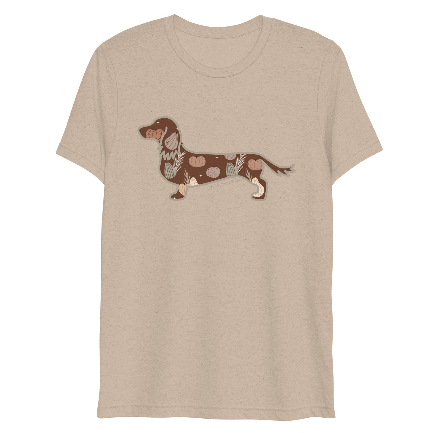 Dachshund Tshirt - Soft Style Tee - OH MY GOURD (long hair)