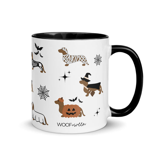 Dachshund Mug - DACHSHUND HALLOWEENIE COSTUMES