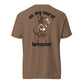 On My Wurst Behavior wiener dog Oktoberfest shirt in espresso, back print on Comfort Colors garment-dyed tee