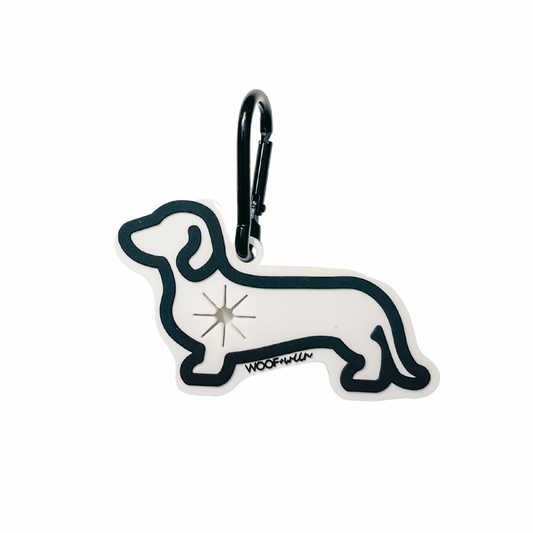 WOOF+WEEN dachshund poo buddy waste bag holder