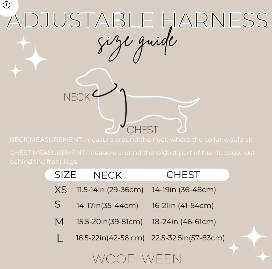 Adjustable Harness - COZY COTTAGE CHRISTMAS