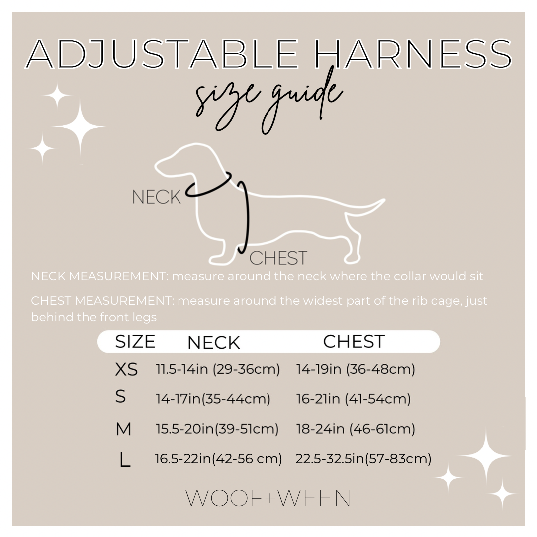 Adjustable Harness - BOTANICAL PUP
