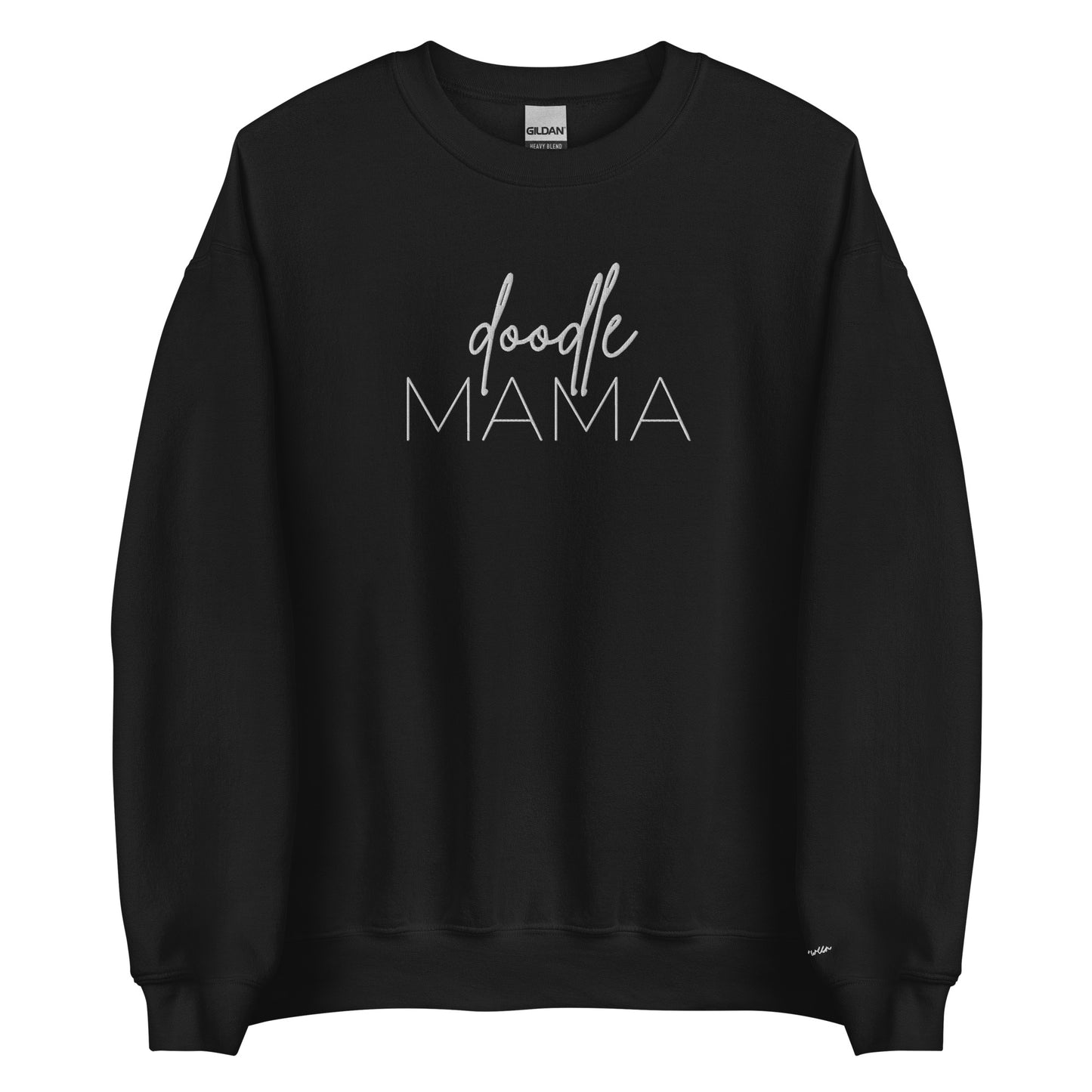 Embroidered Sweatshirt - DOODLE MAMA