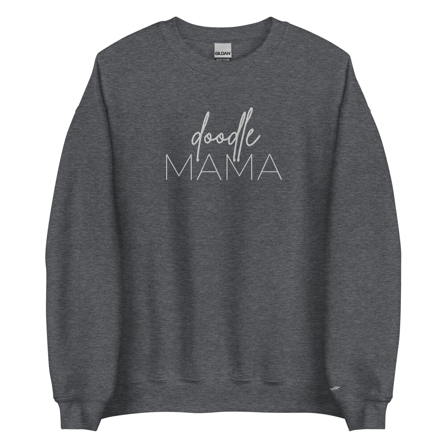 Embroidered Sweatshirt - DOODLE MAMA